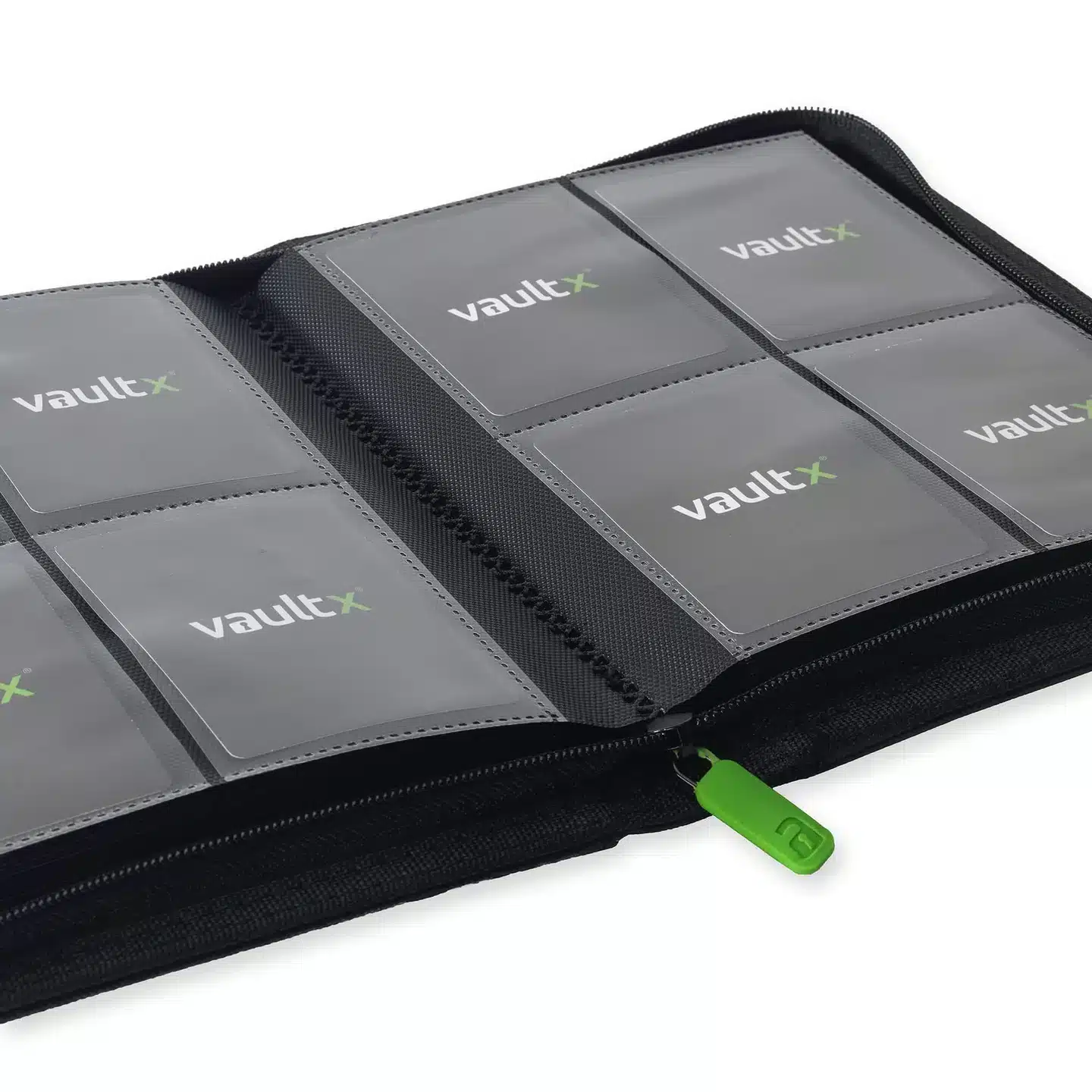 Vault X 4-Pocket Exo-Tec® Zip Binder Signature Black - Afbeelding 3