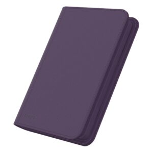 Ultimate Guard Zipfolio 160 8-Pocket Xenoskin Paars