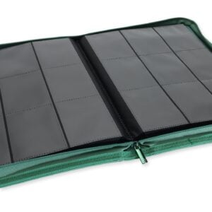 Alternative view of Vault X Premium EXO-TEC Zip Binder 9 Pocket Metallic Green