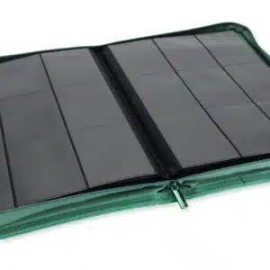 Alternative view of Vault X Premium EXO-TEC Zip Binder 9 Pocket Metallic Green