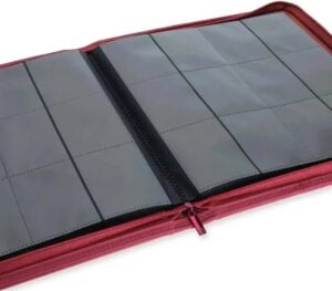 Alternative view of Vault X Premium EXO-TEC Zip Binder 24 Pocket Metallic Red