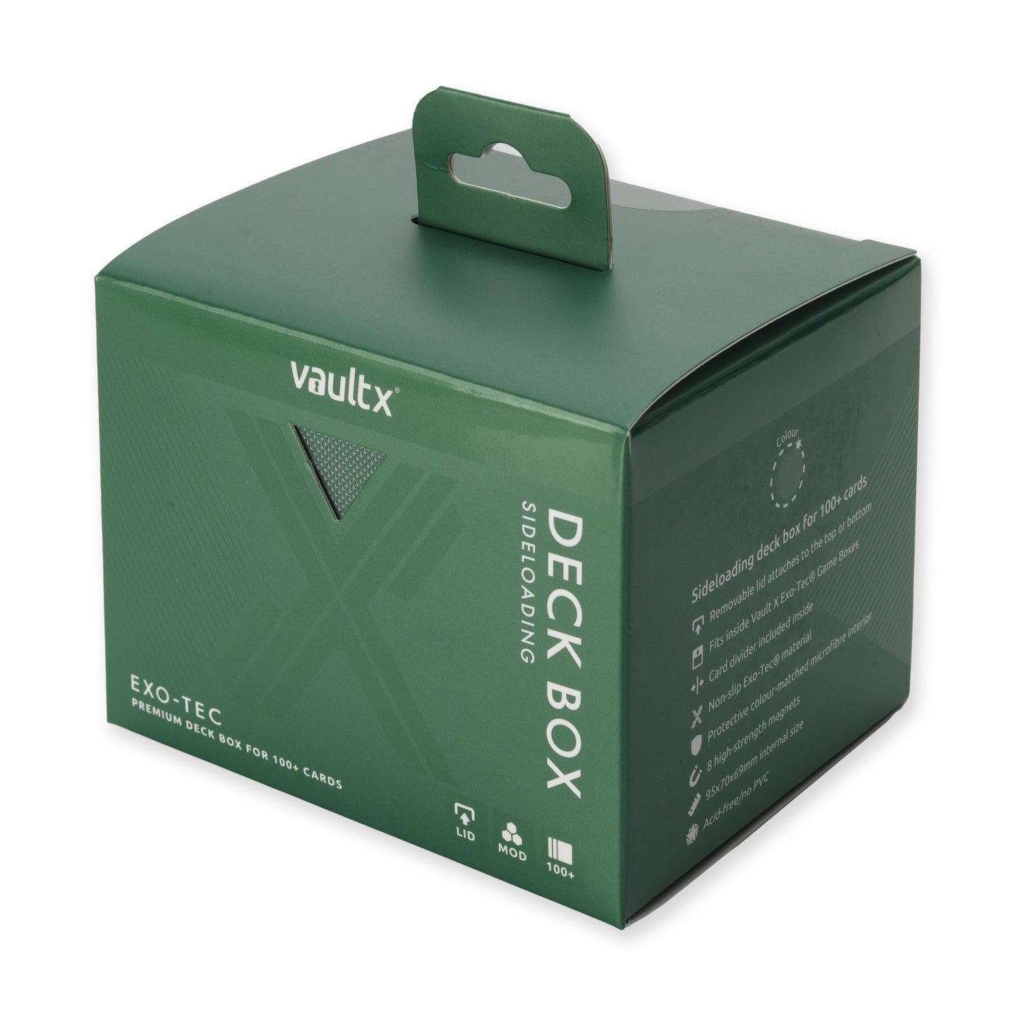 Vault X Sideloading Deck Box 100+ Metallic Groen - Afbeelding 4