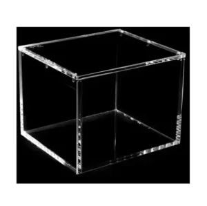acrylic case mini tin display box