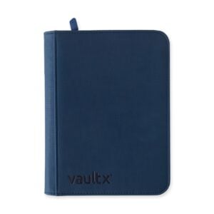 Vault X Royal Blue 4-Pocket Exo-Tec binder blauw vault x