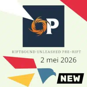 Inschrijving ArlyToys Riftbound Unleashed Pre-Rift Event 2 mei 2026 (Ticket)
