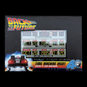 Back to the Future 40th Anniversary Time Circuits Ingot