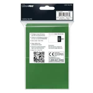 Alternative view of Ultra Pro Gloss Standard Sleeves Groen (100)