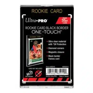 Ultra Pro One Touch Black Border 35pt Rookie kaarthouder | UV Protectie