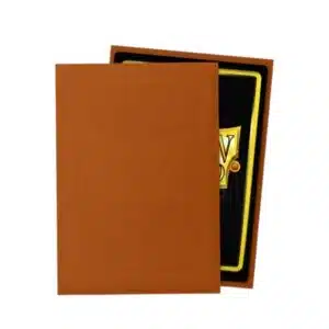 Alternative view of Dragon Shield Small Sleeves – Japanese Copper Matte (Munay)
