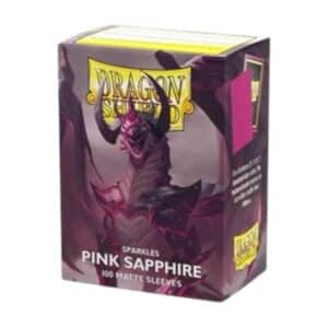 Dragon Shield Sleeves - Matte Standard size - Pink Sapphire (100 Sleeves)