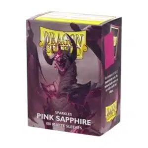 Dragon Shield Sleeves - Matte Standard size - Pink Sapphire (100 Sleeves)