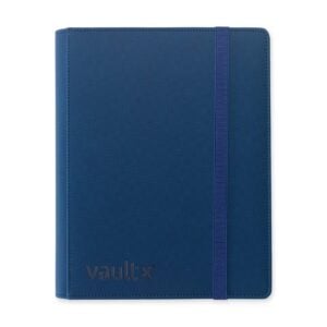 Vault X Premium EXO-TEC Strap Binder 9 Pocket Royal Blue