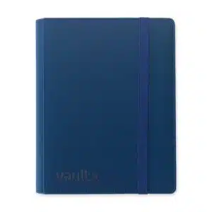 Vault X Premium EXO-TEC Strap Binder 9 Pocket Royal Blue