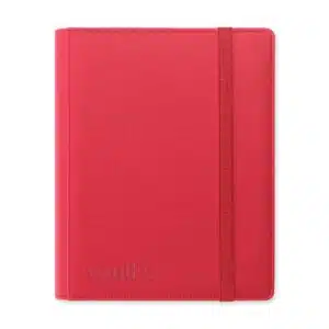 Vault X Strap Binder 9 Pocket Fire Red rood