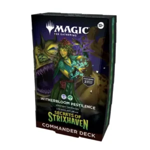 Magic: The Gathering Secrets of Strixhaven Commander Deck Witherbloom Pestilence (Black-Green)