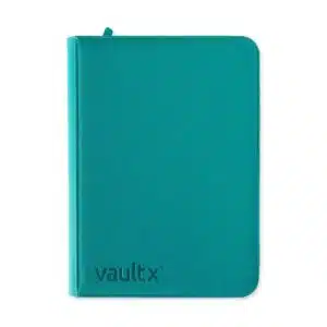 Vault X 9-Pocket Exo-Tec® Zip Binder Ocean Blue | Teal