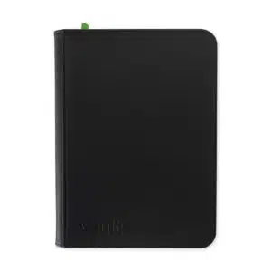 9-Pocket Exo-Tec® Zip Binder Signature Black