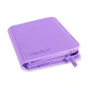 Alternative view of VaultX 4-Pocket Exo-Tec® Zip Binder Just Purple verzamelmap