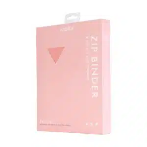 Alternative view of VaultX 4-Pocket Exo-Tec® Zip Binder Just Pink