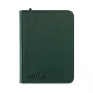 VaultX 9-Pocket Exo-Tec Zip Binder Groen -