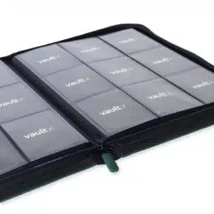 Alternative view of VaultX 9-Pocket Exo-Tec® Zip Binder Groen - Forest Green