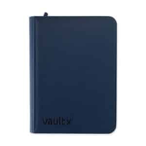 VaultX 9-Pocket Exo-Tec® Zip Binder Donkerblauw - Royal Blue