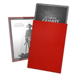Alternative view of Ultimate Guard Katana Sleeves Japanese Size(60) - Red
