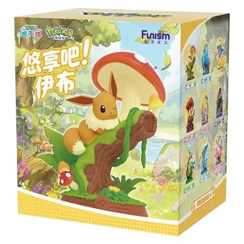 Funism Blind Box Eevee "Enjoy" Series Figures Vol. 3