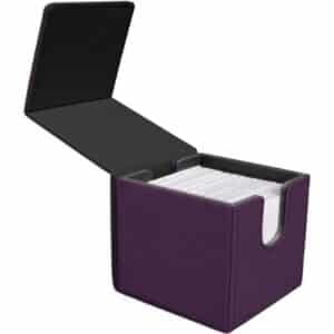 Alternative view of Ultra Pro Alcove Edge Deckbox Midnight Plum [Vivid]