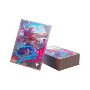 Alternative view of Magic: The Gathering TCG | Secrets of Strixhaven Premium Art Sleeves - Rootha, Mastering the Moment