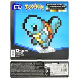 Mega Pokemon Pixel Art Squirtle