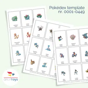 Pokémon TCG Pokédex bouwen | Gratis Download Template Binder