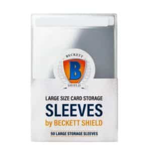 Becket Shield Storage Large Size Card Storage Sleeves (50 cardsavers)