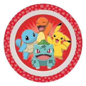 Pokémon Kunststof Bord pikachu squirtle charmander
