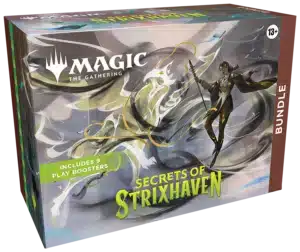 Bundle & Codex Bundle: De reguliere Bundle bevat 9 Play Boosters en extra’s.