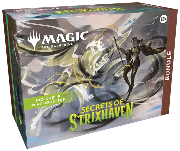 Bundle & Codex Bundle: De reguliere Bundle bevat 9 Play Boosters en extra’s.