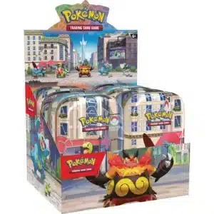 Pokémon TCG Lumiose City tin display