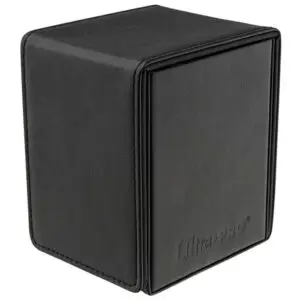 Ultra Pro Vivid Alcove Edge Deckbox Zwart / Black