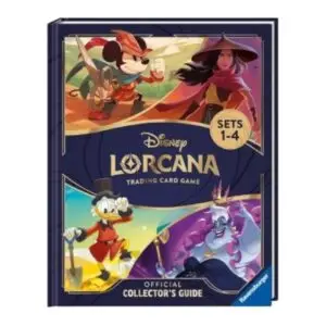 Disney Lorcana TCG Book The Official Collector's Guide: Sets 1-4 - English Version