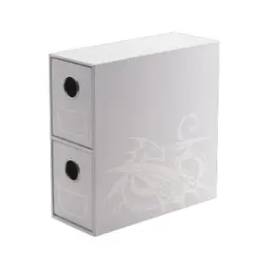 Dragon Shield Storage - Card Drawers Fortress Vertical 2 - White