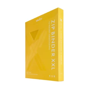 gele Zip Binder XXL 16-Pocket
