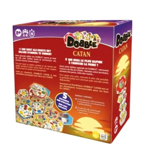 Simpel, snel en leuk! Dobble - Catan is het ultieme spel om je observatievermogen en reflexen te testen.