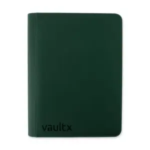 VaultX 16-Pocket Exo-Tec® Zip Binder Donkergroen arlytoys