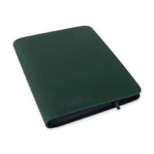 map VaultX 16-Pocket Exo-Tec® Zip Binder Donkergroen