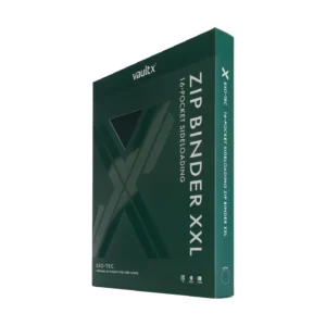 vault x Zip Binder XXL 16-Pocket forest green pokedex map