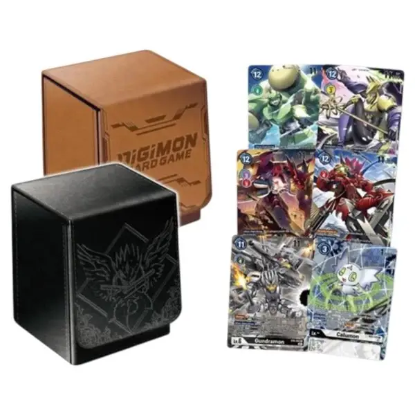 Digimon Card Game Deck Box Set (Bruin) - Afbeelding 2