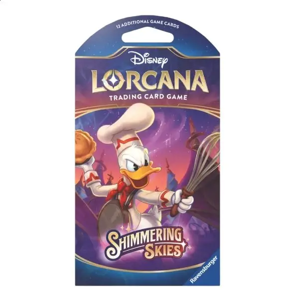 Disney Lorcana Shimmering Skies Sleeved Booster
