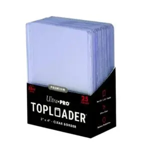 Ultra Pro Premium Toploader Clear Border 3"x 4" (25 stuks)