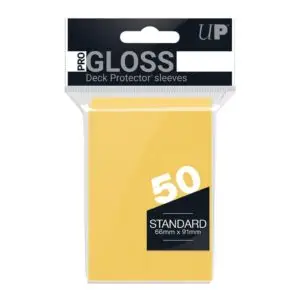 Ultra Pro Standard Sleeves - Geel (50 Sleeves)