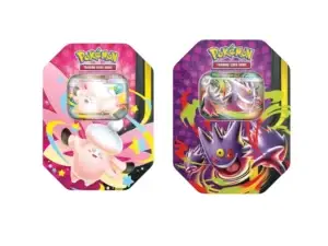 Pokemon Mega Moonlit Tins Gengar Clefable 2026